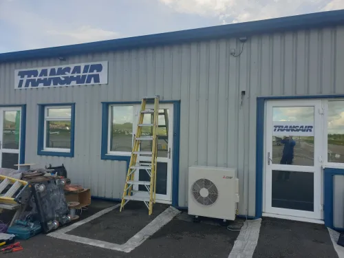 Shoreham Airport air conditioning installation