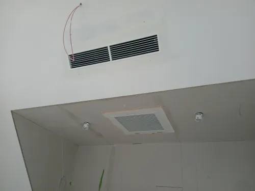 Wall mounted AC unit in Surrey home