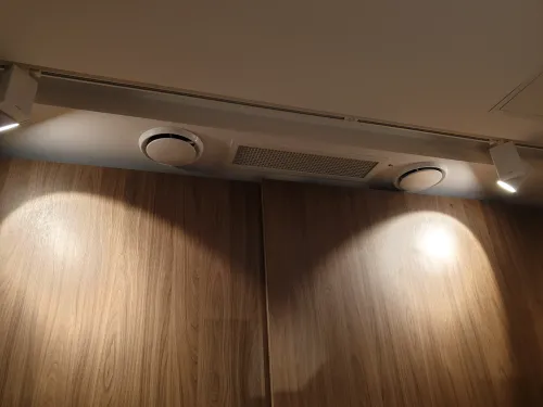 Egg crate inlet grille installation