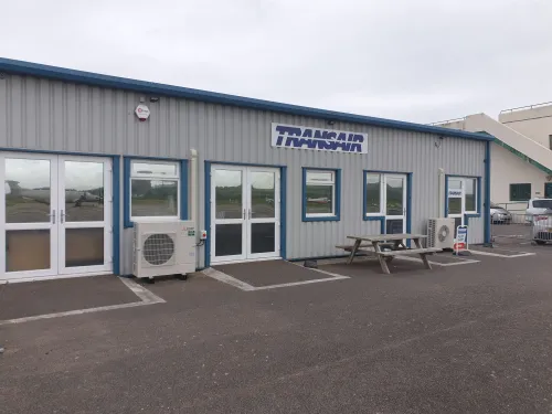 Mitsubishi Electric two units installation at Shoreham Airport