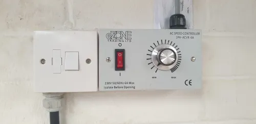 Fan speed controller installation