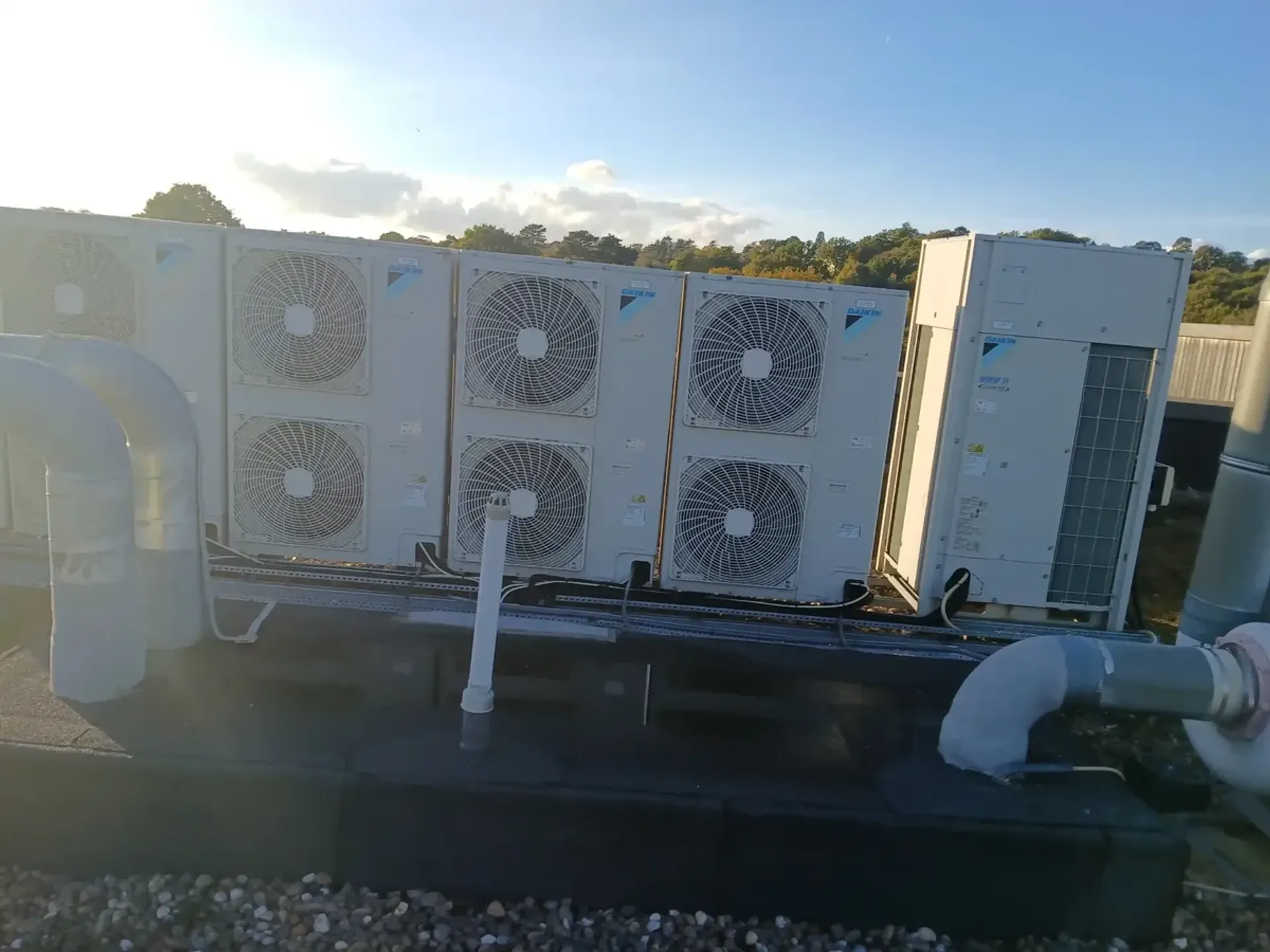 Energy-efficient heat recovery ventilation system installation in Brighton