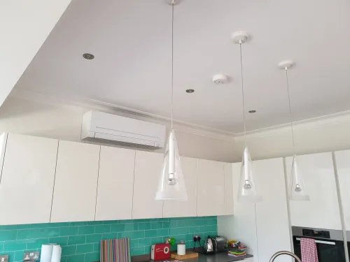 Air conditioning installation in a Victorian property