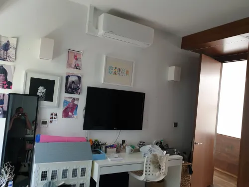 Second wall mounted Mitsubishi air conditioning unit in a Kingston home