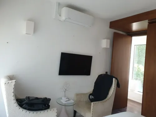 Third wall mounted Mitsubishi air conditioning unit in a Kingston home