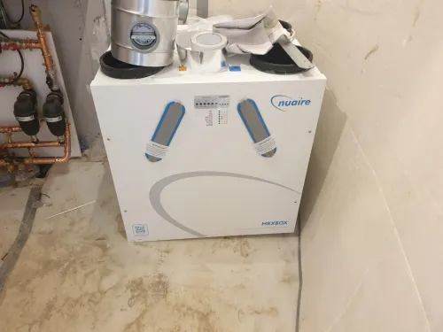 MVHR system in South Downs property